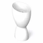 حوض غسيل سيراميك حديث قائم بذاته، صنع في إيطاليا، باسيل Viadurini