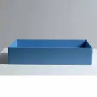 حوض غسيل سيراميك قائم بتصميم عصري، مقاس 60×37، صنع في إيطاليا Viadurini