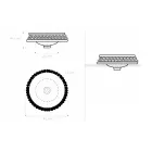 حوض غسيل من البورسلين مع بتلات مرسومة يدويًا - صنع في إيطاليا - أماروني Viadurini