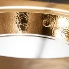 حوض مدمج من الطين الناري مع شريط بتشطيبات مختلفة صنع في إيطاليا - إيريولي Viadurini