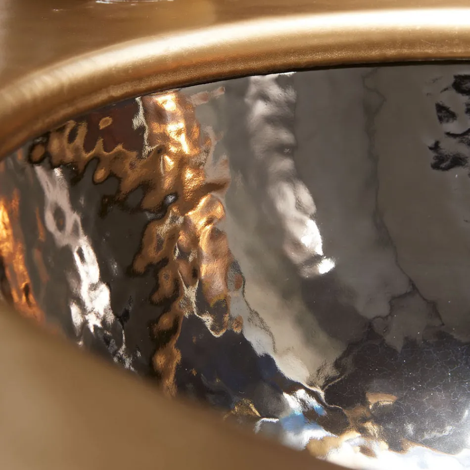 حوض غسيل مدمج من الطين الناري بثلاث لمسات نهائية صنع في إيطاليا - إيريولي Viadurini