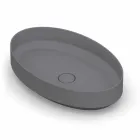 حوض غسيل بيضاوي من السيراميك مصنوع في إيطاليا، يوئيل Viadurini