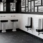 حوض غسيل مستطيل من السيراميك - هولي Viadurini