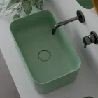 حوض غسيل مصنوع من السيراميك متوفر بألوان مختلفة صنع في إيطاليا - سلة Viadurini