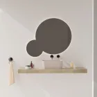 حوض غسيل مصنوع من السيراميك متوفر بألوان مختلفة صنع في إيطاليا - سلة Viadurini