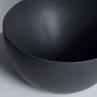 حوض غسيل دائري من السيراميك Star Round50 باللون الأبيض أو الملون Viadurini