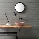 حوض غسيل دائري من السيراميك الملون بطول 40 سم - Chicco Viadurini