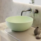 حوض غسيل دائري من السيراميك الملون بطول 40 سم - Chicco Viadurini