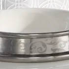 حوض غسيل نصف غائر بتشطيبات مختلفة من الطين الناري صنع في إيطاليا - إيراسمو Viadurini