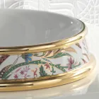 حوض غسيل نصف غائر بتشطيبات مختلفة من الطين الناري صنع في إيطاليا - إيراسمو Viadurini