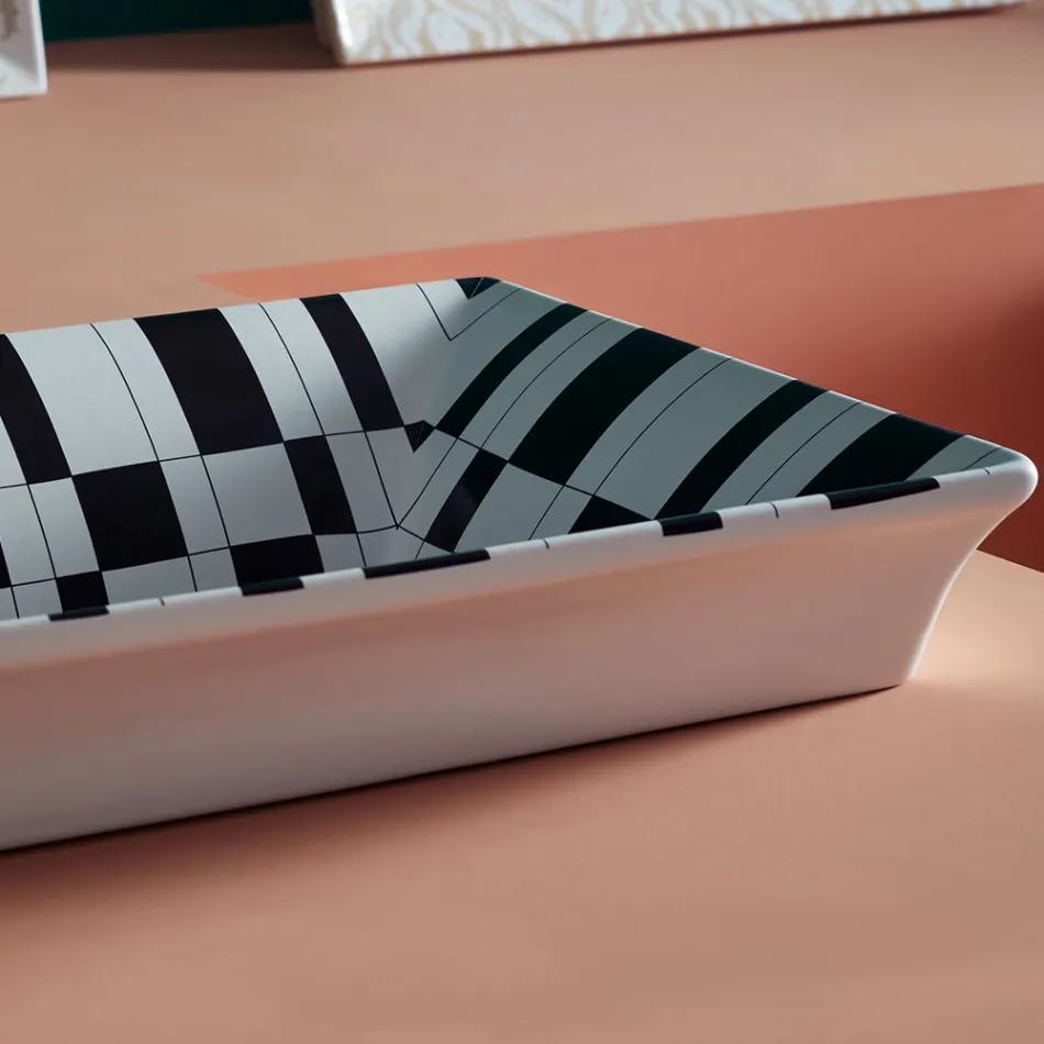 حوض غسيل نصف غائر من الطين الناري بتشطيبات مختلفة صنع في إيطاليا - ألتيما Viadurini