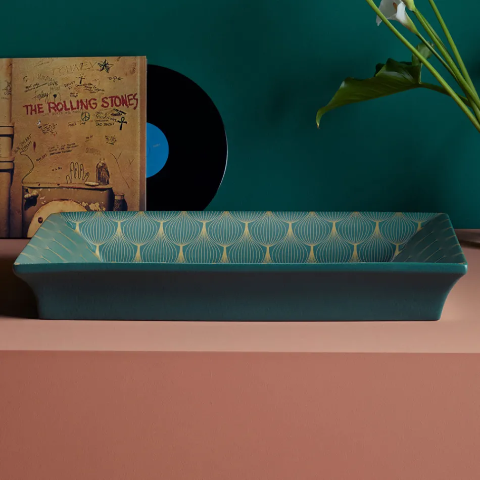 حوض غسيل نصف غائر من الطين الناري بتشطيبات مختلفة صنع في إيطاليا - ألتيما Viadurini