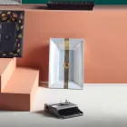 حوض غسيل نصف غائر من الطين الناري بتشطيبات مختلفة صنع في إيطاليا - ألتيما Viadurini