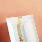 حوض غسيل نصف غائر من الطين الناري بتشطيبات مختلفة صنع في إيطاليا - ألتيما Viadurini