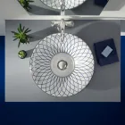 حوض غسيل نصف غائر من الطين الناري بتشطيبات مختلفة صنع في إيطاليا - كاباتوستا Viadurini