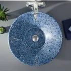 حوض غسيل نصف غائر من الطين الناري بتشطيبات مختلفة صنع في إيطاليا - كاباتوستا Viadurini