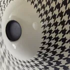 حوض غسيل نصف غائر من البورسلين الفرنسي عالي الجودة - Pausa Viadurini