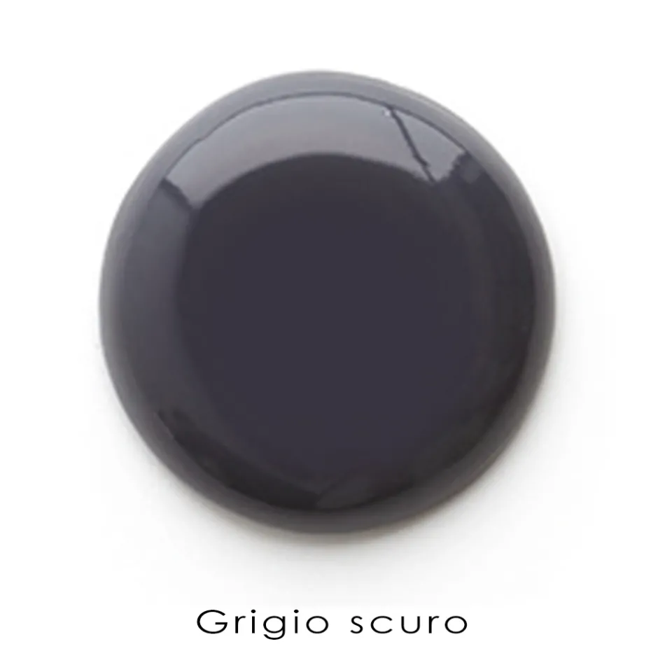 حوض غسيل زاوية معلق على الحائط باللون الأبيض والسيراميك الملون، مقاس 42 سم - أنجلينو Viadurini