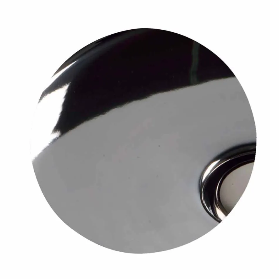 حوض غسيل سيراميك معلق شمس 50×35 سم، متوفر بألوان مختلفة Viadurini