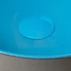 حوض غسيل يُوضع على سطح الطاولة، مصنوع من خشب راكو الداكن في إيطاليا - مانع للتسرب Viadurini