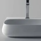 حوض سيراميك قائم بذاته أو مثبت على الحائط، مقاس 55 سم، صنع في إيطاليا، جايس Viadurini