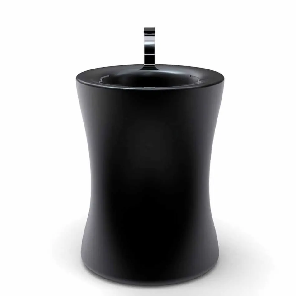 حوض غسيل قائم بذاته بتصميم حديث مصنوع في إيطاليا، سيراكيوز Viadurini