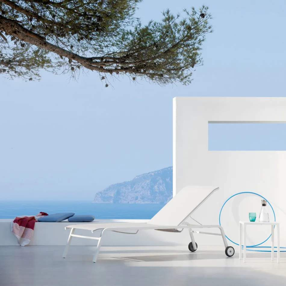 سرير حديقة قابل للتكديس، صنع في إيطاليا، قطعتين - أبردين Viadurini