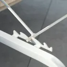 سرير حديقة قابل للتكديس، صنع في إيطاليا، قطعتين - أبردين Viadurini