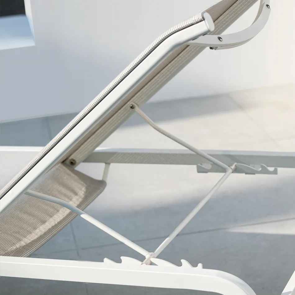 سرير حديقة قابل للتكديس، صنع في إيطاليا، قطعتين - أبردين Viadurini