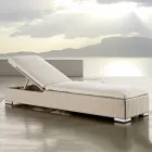 سرير شمسي للحديقة من البولي راتان المنسوج يدويًا - إكسبيريا Viadurini