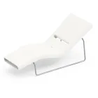 كرسي استرخاء للحديقة من البولي إيثيلين بألوان مختلفة مع دعامة معدنية - بولو Viadurini