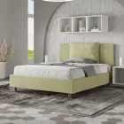 لوح رأس سرير مقاس 140×200 سم مع وسائد من الألياف الدقيقة، صنع في إيطاليا - أولمبيكس Viadurini