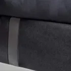 سرير مزدوج ١٦٠×١٩٠ مع خطين عموديين ومتوازيين بلونين - باولو Viadurini