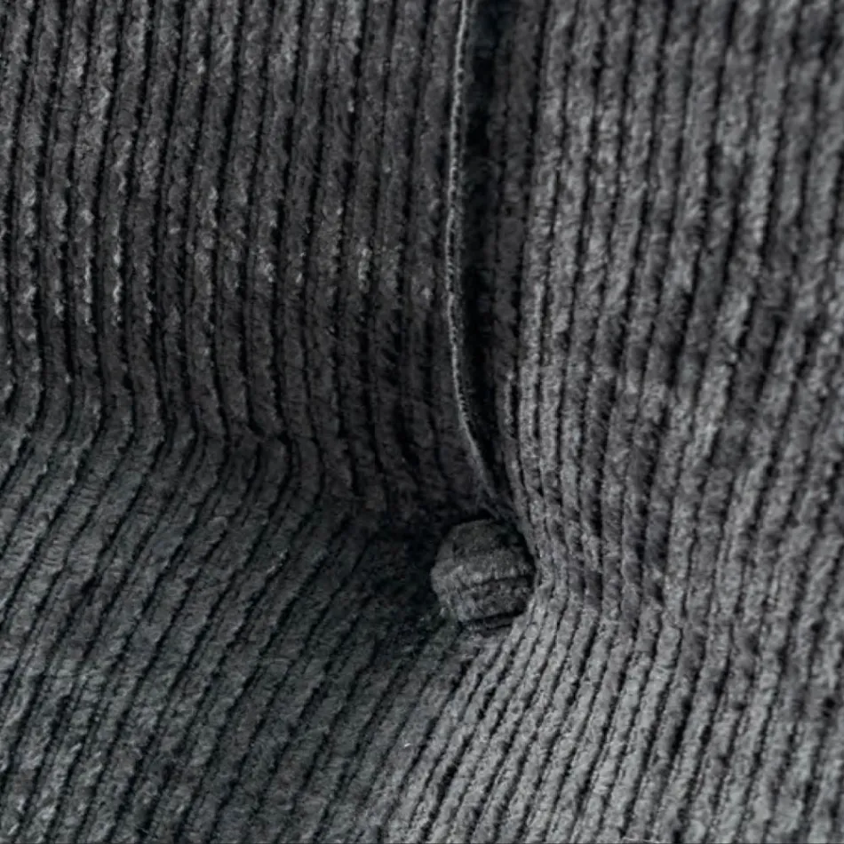 سرير مزدوج ١٦٠×١٩٠ مع حبال منقوشة عموديًا - قناع Viadurini