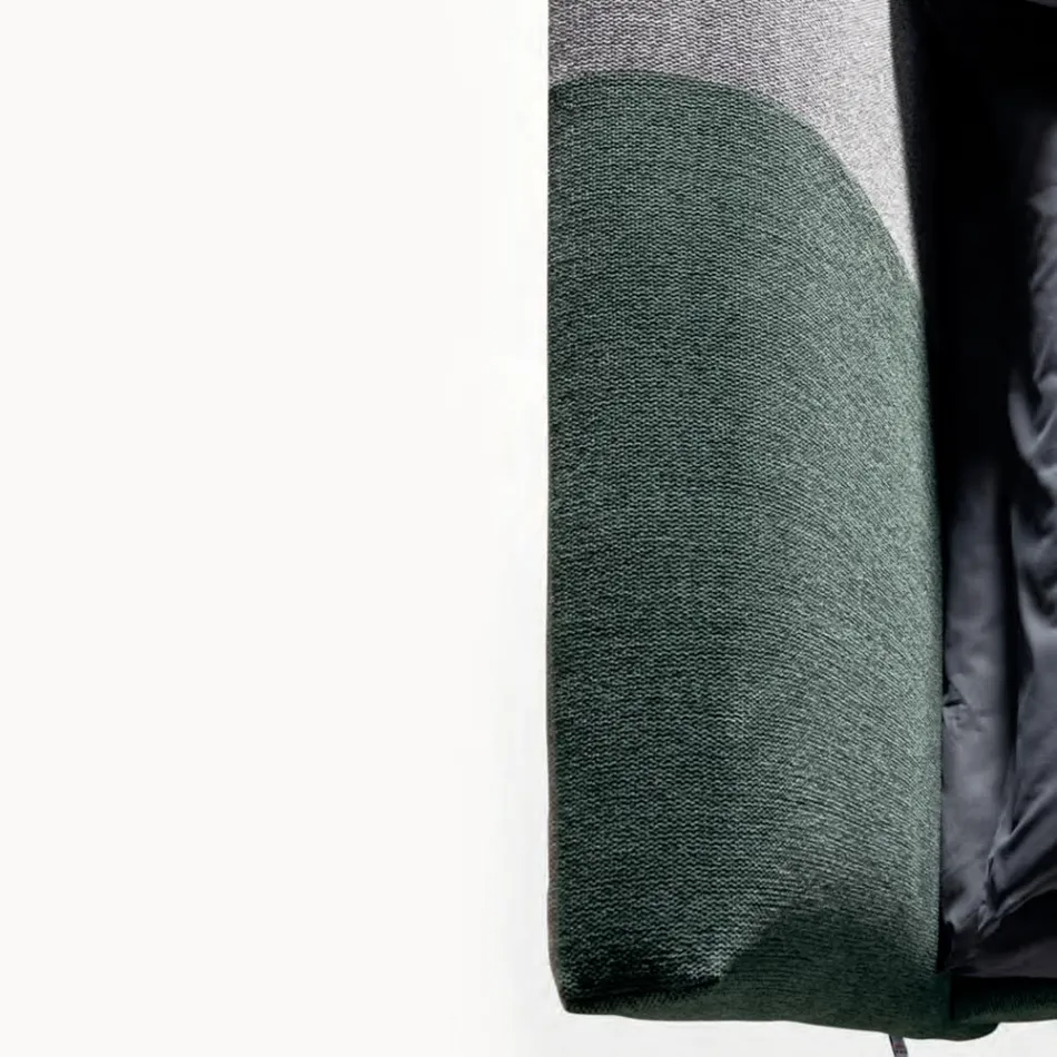 سرير مزدوج ١٦٠×١٩٠ سم بلمسة نهائية غير متماثلة بلونين - ياسمين Viadurini