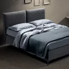 سرير مزدوج ١٦٠×١٩٠ مع حشوة على شكل وسادة - بريز Viadurini