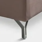 سرير مزدوج ١٦٠×١٩٠ مع خياطة هندسية - سيوتولينو Viadurini