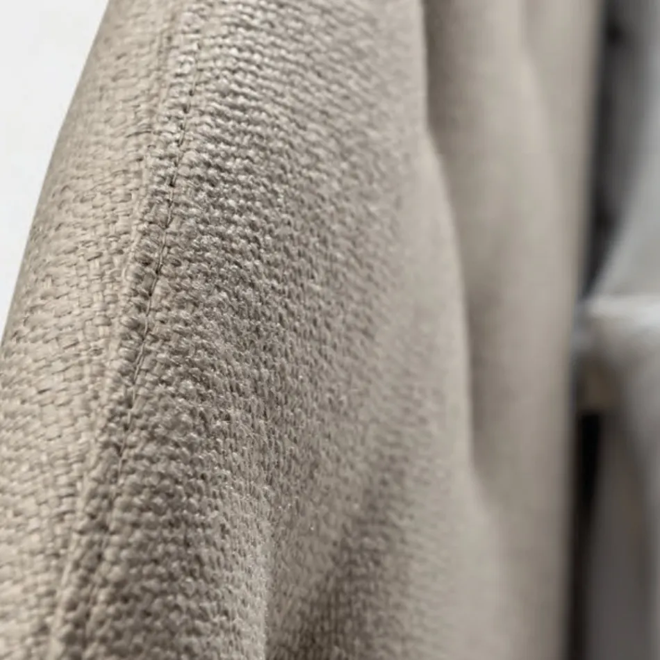 سرير مزدوج 160×190 بخطوط منحنية وأزرار صنع في إيطاليا - أورينتي Viadurini