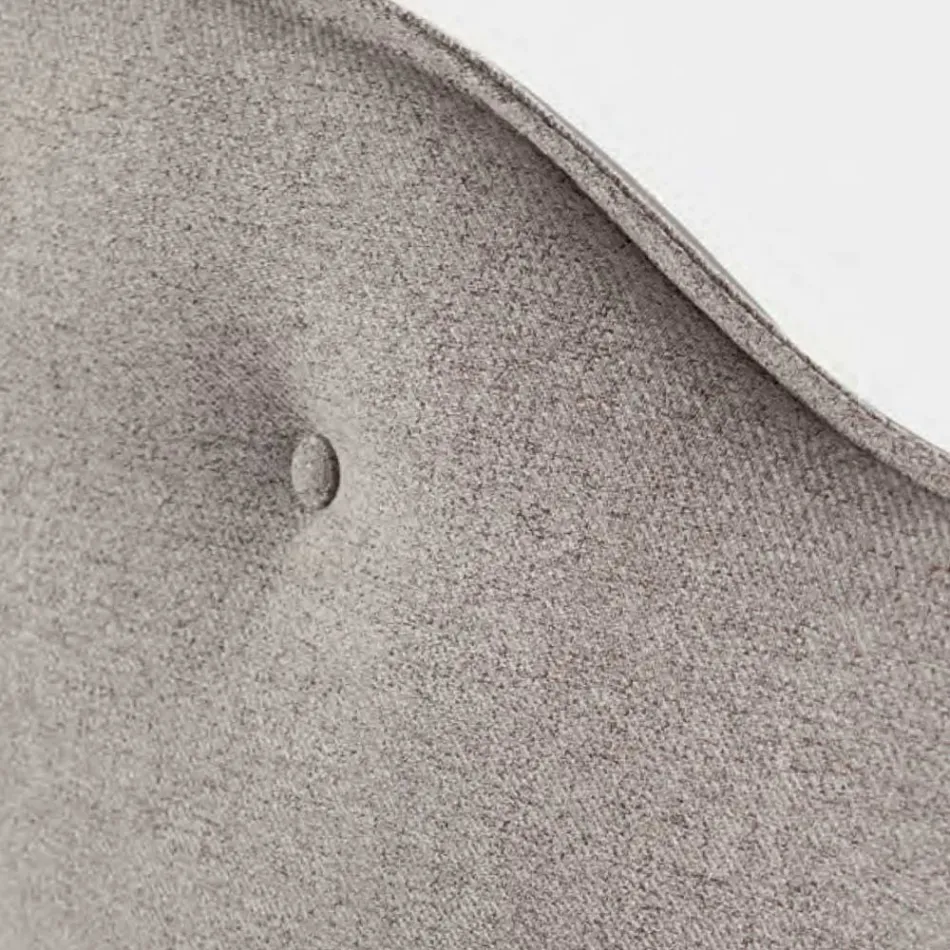 سرير مزدوج 160×190 مع لوح رأسي محيطي وأزرار - راحة Viadurini