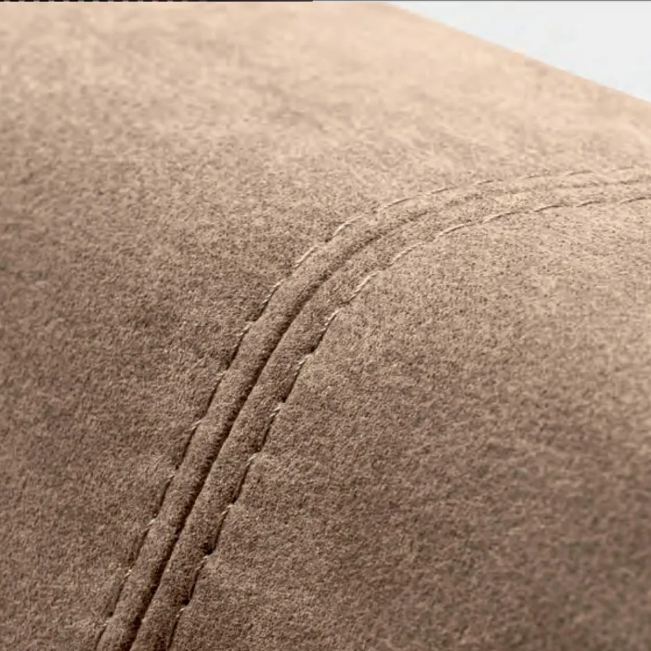 سرير مزدوج ١٦٠×١٩٠ مع لوح رأس منحني وسمك كبير - ماجي Viadurini