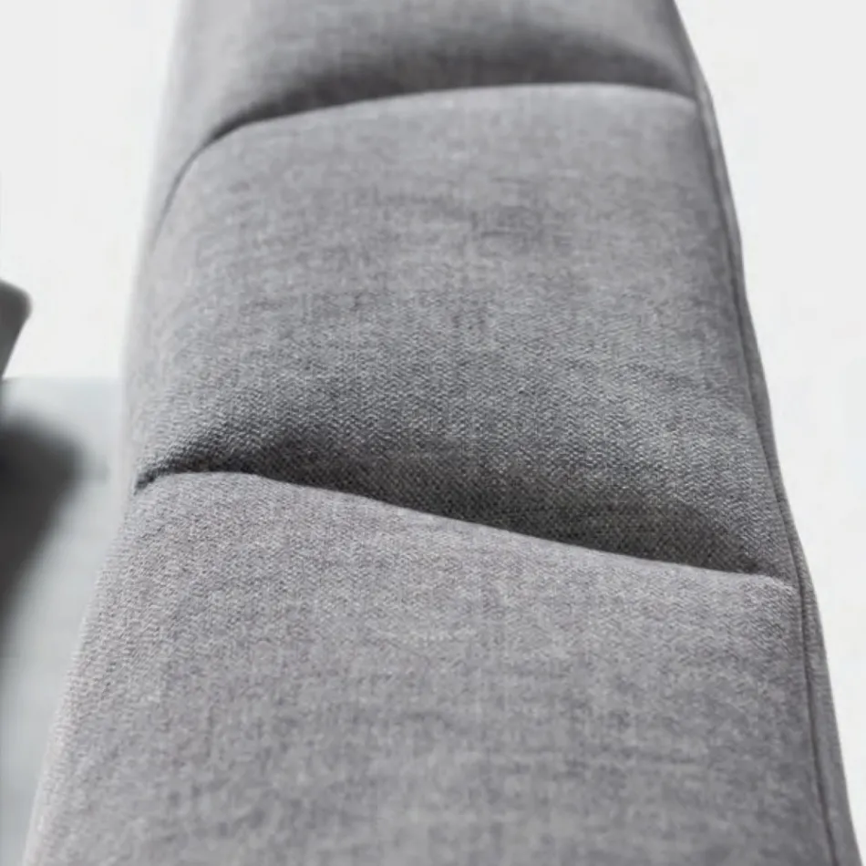 سرير مزدوج ١٦٠×١٩٠ مع خياطة منحنيات متقاطعة - دوار الشمس Viadurini