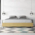 سرير مزدوج 180×200 سم مغطى بألياف دقيقة، صنع في إيطاليا - رياضي Viadurini