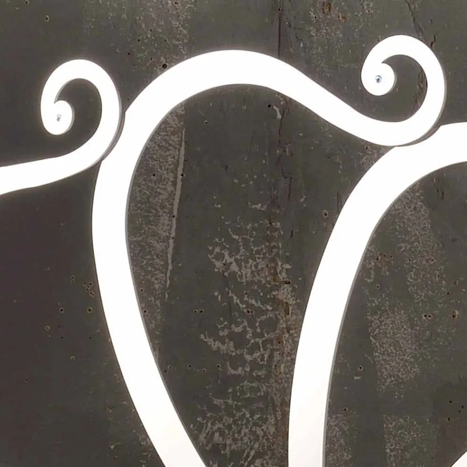 design double bed made of iron with crystal decorations Eden Viadurini