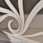 design double bed made of iron with crystal decorations Eden Viadurini