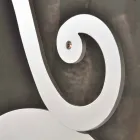 design double bed made of iron with crystal decorations Eden Viadurini