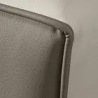 سرير مزدوج من الجلد الصناعي مع صندوق تخزين 160 × 190 / 200 سم جين Viadurini