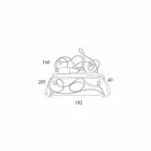 double bed in wrought iron with Athena treble clef decoration Viadurini