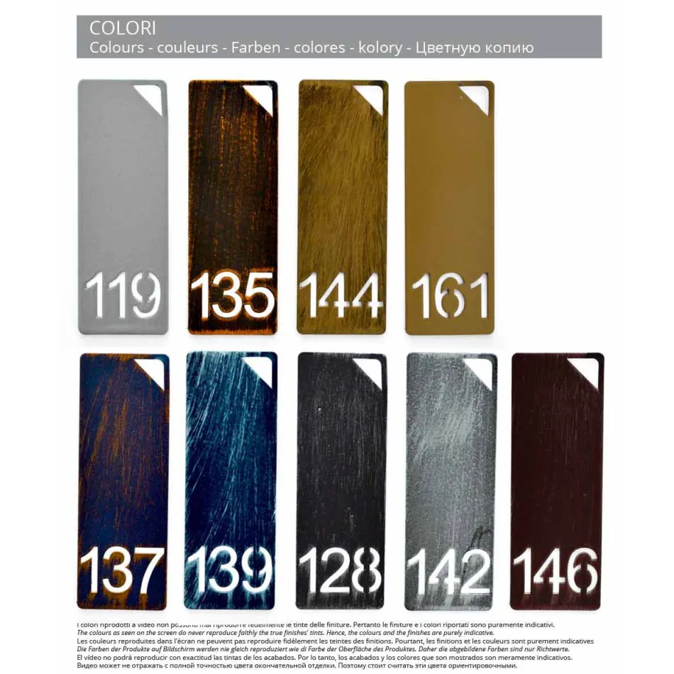 سرير مزدوج من الحديد المطاوع برسيوس Viadurini