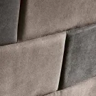 سرير مزدوج حديث مع صندوق تخزين 160 × 190 / 200 سم جين Viadurini