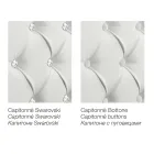 سرير مزدوج حديث من الجلد الصناعي مع مساحة تخزين - أوزانو Viadurini